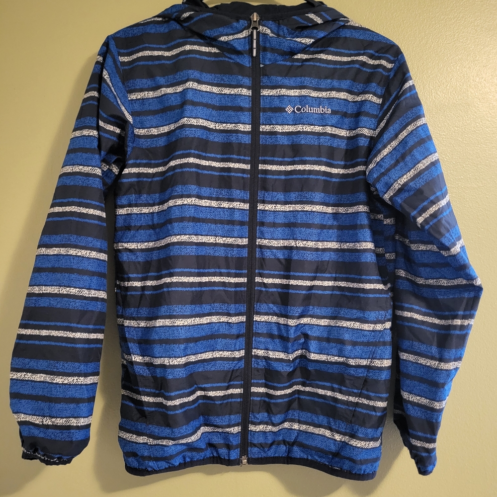 Columbia Blue Striped Jacket